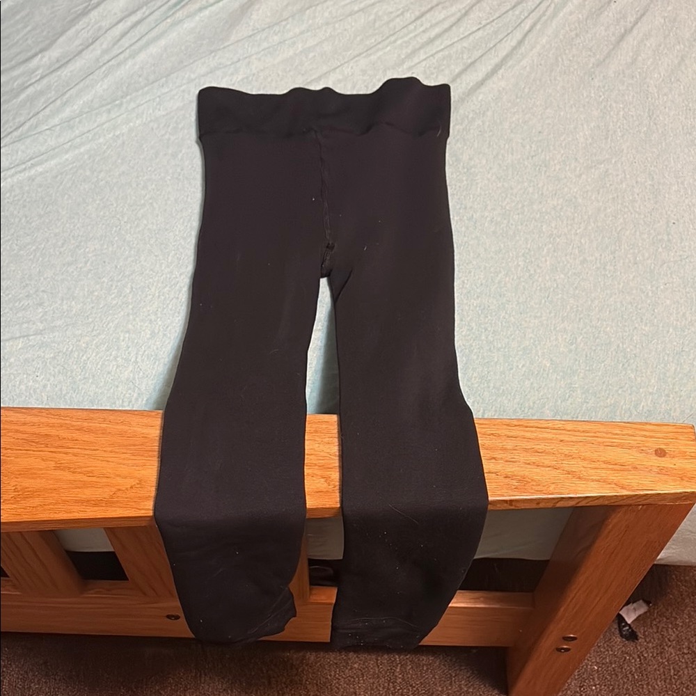 Time and Tru Black Leggings Stretchy Full-Length